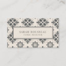 Search for textile design business cards Pattern