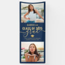 Search for navy blue graduation banners High school