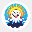 Search for sun face stickers Sunshine