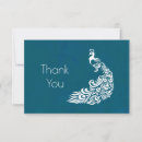 Search for peacock thank you cards Stylish