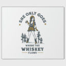 Search for whiskey wrapping paper Cowboy