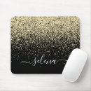 Search for monograms for weddings mouse mats Black