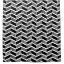 Search for black and white chevron shower curtains Retro