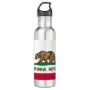 Search for california water bottles California state flag