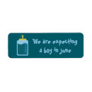 Search for pregnancy return address labels Expecting