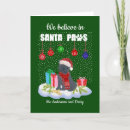 Search for black pug christmas cards Santa