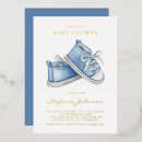 Search for foil baby boy shower invitations It's a boy