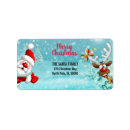 Search for reindeer return address labels Merry christmas
