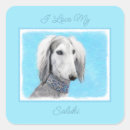 Search for saluki stickers Dog