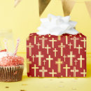 Search for christian cross wrapping paper Catholic