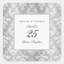 Search for twenty fifth anniversary wedding stickers 25 years
