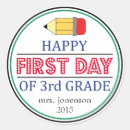 Search for first day stickers School