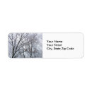 Search for covered return address labels Snow