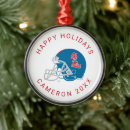 Search for football helmet christmas tree decorations Rebs