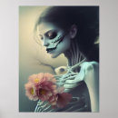 Search for day of the dead woman art Halloween