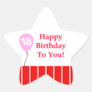 Search for special occasion party celebration stickers Red