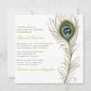 Search for feather bridal shower invitations Modern