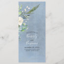 Search for wedding programs Dusty blue