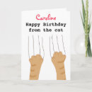 Search for ginger cat birthday cards Cute