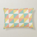 Search for pink teal white cushions Yellow