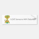 Search for diabetes bumper stickers Cure