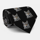 Search for wolf face ties Wolves