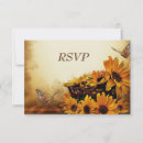 Search for sunflower and butterfly invitations Fall