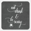 Search for eat drink and be scary stickers Funny