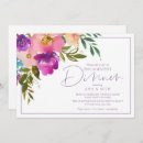 Search for purple engagement party invitations Calligraphy