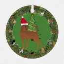 Search for miniature christmas tree decorations Santa