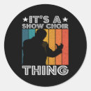 Search for choir stickers Singer
