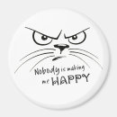 Search for grumpy humour magnets Typography