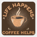 Search for vintage coffee stickers Funny