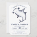 Search for hammerhead shark invitations Boy