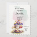 Search for spring tea party invitations Flowers