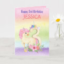 Search for 3 year old girl birthday cards Three years old