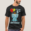 Search for 5th birthday tshirts Baby