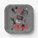 Search for horror film paper plates Scary