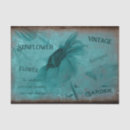 Search for teal blue tissue paper Antique