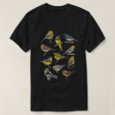 Search for warblers tshirts Birdwatching