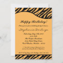 Search for tiger print invitations Chic