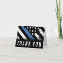 Search for law enforcement thank you cards Policeman