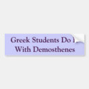 Search for greek bumper stickers History
