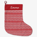 Search for fair isle christmas stockings Red