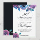 Search for purple anniversary invitations Lavender