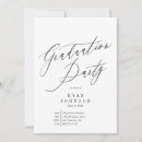 Search for minimalist graduation invitations Script