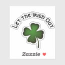 Search for irish design stickers St paddys day