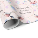 Search for cute animal wrapping paper Pink