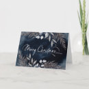 Search for navy blue christmas cards Script