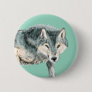 Search for wolves animals badges Cute